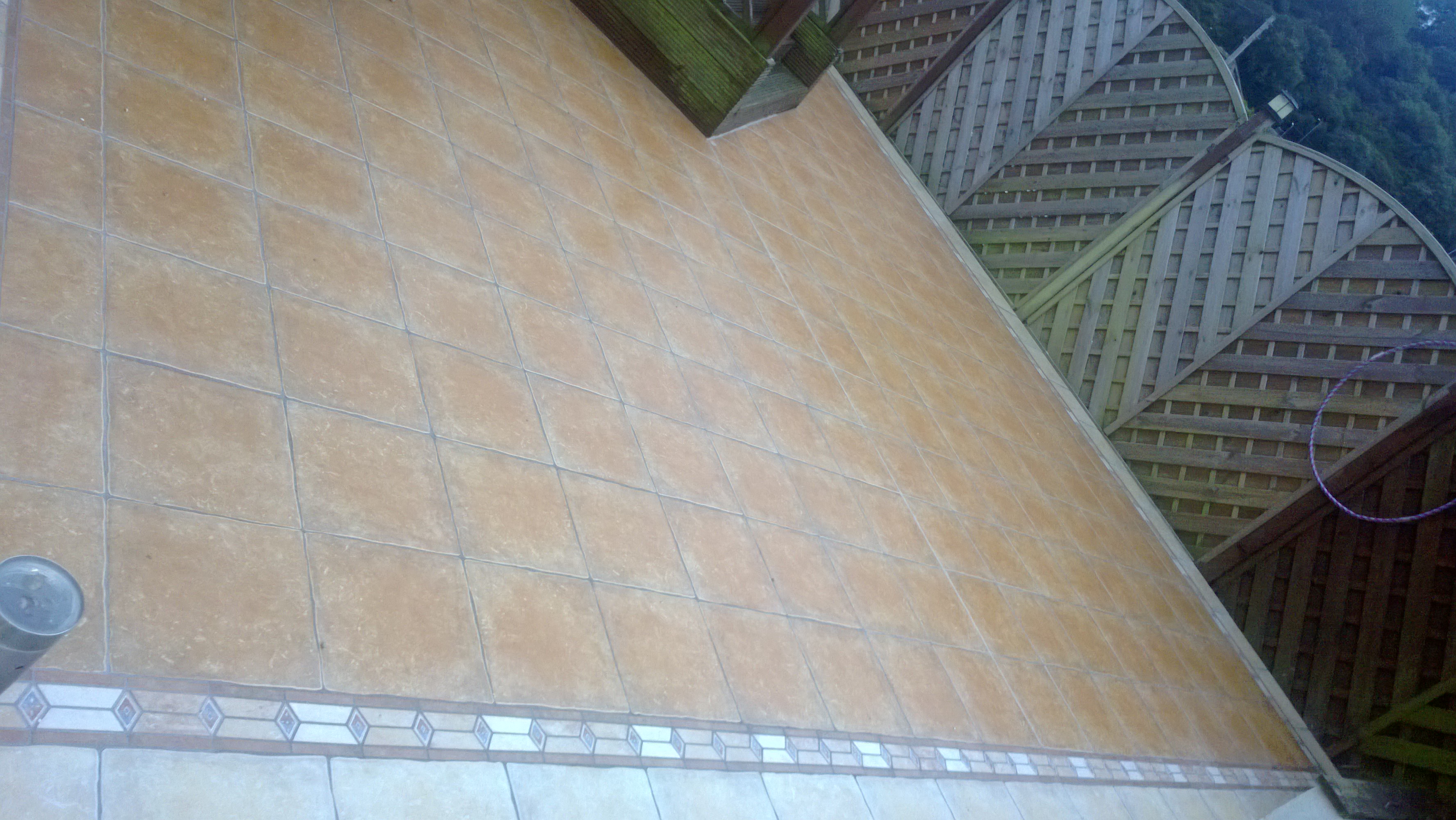 Tiled decking
