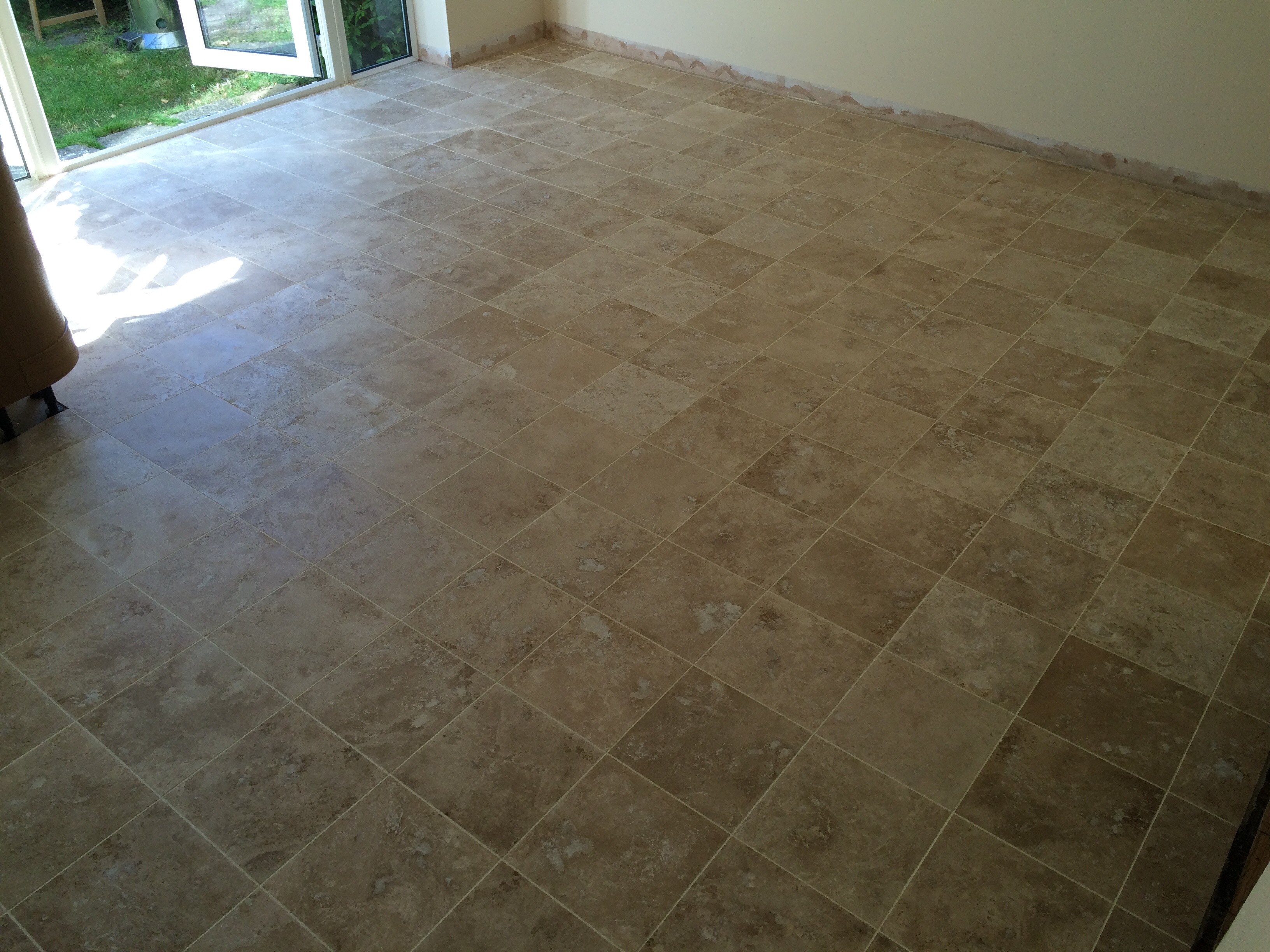 Grouted & sealed