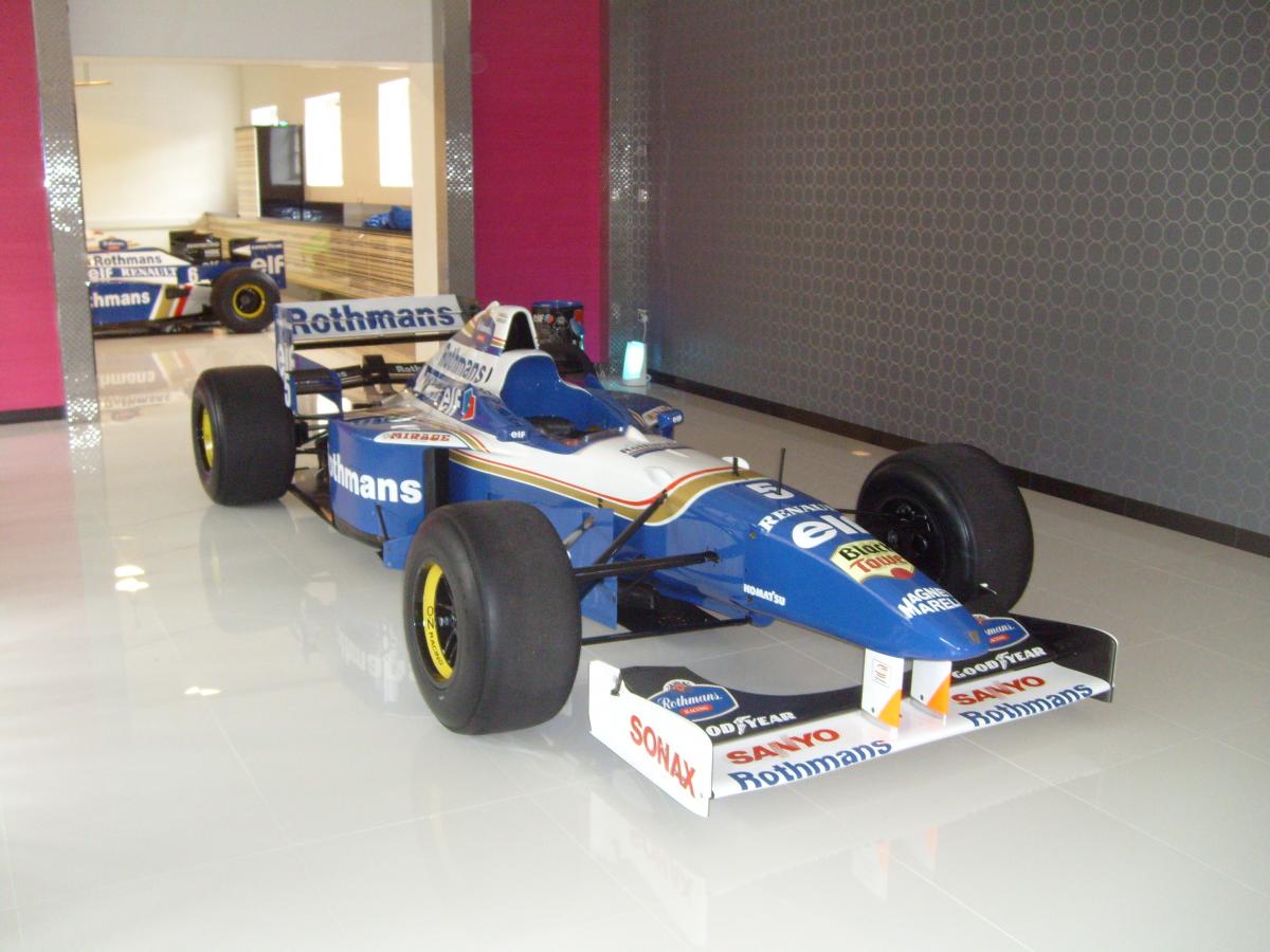 Tiling in F1 Showroom