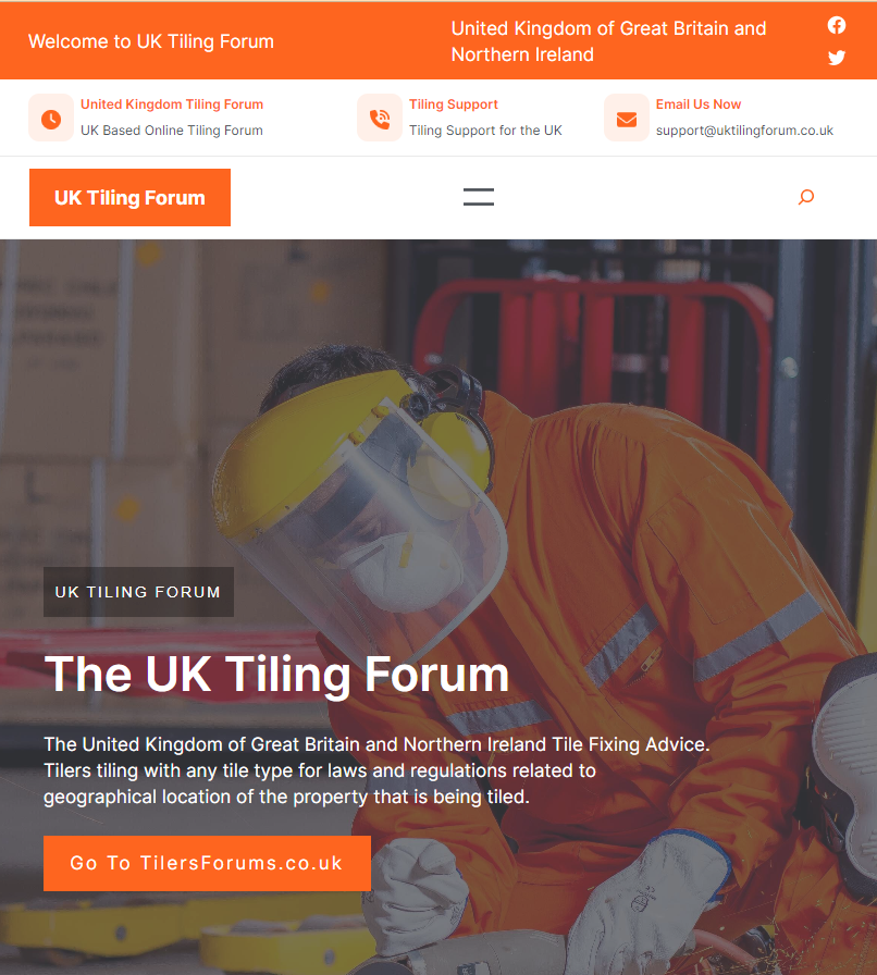UK Tiling Forum for England